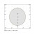 Oprawa typu downlight TOSA CCT-W biała 24W 2520lm IP20ORO TOSA LED 24W CCT-W ORO33288 LED-POL