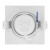 Oprawa typu spot ZUMA CCT 9W 375lm CCT biała kwadratowa ORO ZUMA LED S 5W CCT W ORO33110 LED-POL