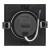 Oprawa typu spot ZUMA CCT 9W 675lm CCT czarna kwadratowa ORO ZUMA LED S 9W CCT B ORO33115 LED-POL