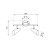 Oprawa typu spot AQUILA GU10 2x10W ORO AQUILA 2XGU10 B/G ORO33006 LED-POL