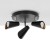 Oprawa typu spot AQUILA GU10 3x10W ORO AQUILA 3XGU10 B/G ORO33007 LED-POL