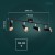 Oprawa typu spot AQUILA GU10 4x10W ORO AQUILA 4XGU10 B/G ORO33008 LED-POL
