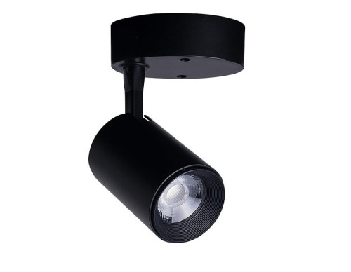 Lampa sufitowa punktowa natynkowa IRIS LED 7W BLACK 8994 NOWODVORSKI Lighting Spot oświetleniowa nowoczesna sufitowa punktowa metal czarna czarny nawierzchniowa Inspiracje Premium