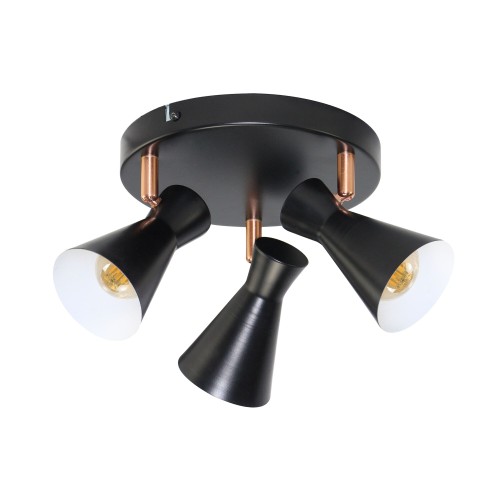 Oprawa typu spot BRANTA E14 3x10W ORO BRANTA 3XE14 B/W ORO33003 LED-POL
