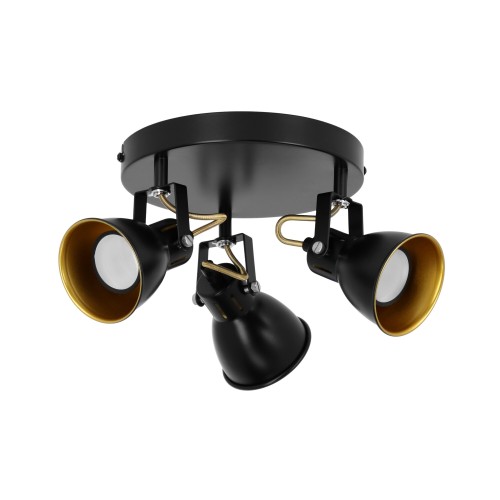 Oprawa typu spot FALCO GU10 3x10W ORO FALCO 3XGU10 B/G ORO33033 LED-POL
