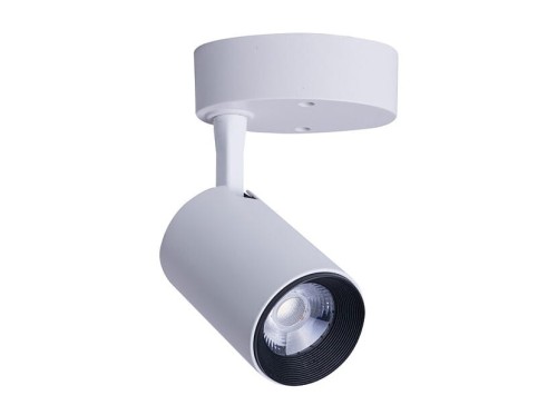 Lampa sufitowa punktowa natynkowa IRIS LED 7W WHITE 8993 NOWODVORSKI Lighting Spot oświetleniowa nowoczesna sufitowa punktowa metal biała biały nawierzchniowa Inspiracje Premium