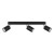 Oprawa typu spot GAVIA GU10 3x10W czarna ORO GAVIA 3XGU10 B ORO33016 LED-POL