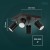 Oprawa typu spot GAVIA GU10 4x10W czarna ORO GAVIA 4XGU10 B ORO33017 LED-POL