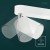 Oprawa typu spot GAVIA GU10 5x10W biała ORO GAVIA 5XGU10 W ORO33013 LED-POL