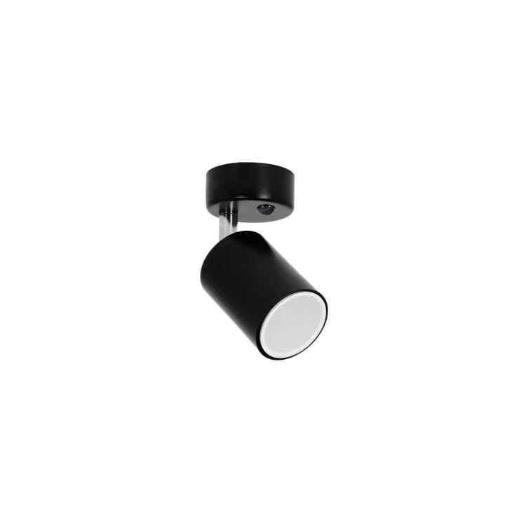 Oprawa typu spot GAVIA GU10 1x10W z włącznikiem czarna ORO GAVIA WS 1XGU10 B ORO33168 LED-POL