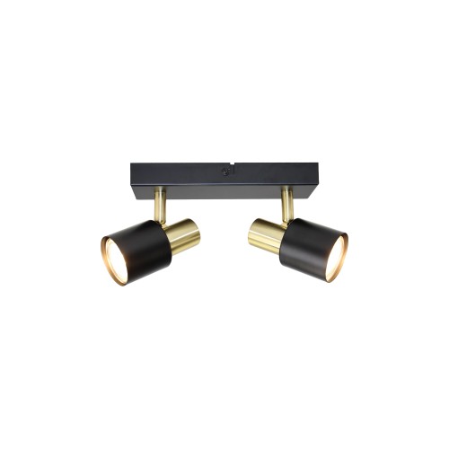 Oprawa typu spot NARVA GU10 2x10W ORO NARVA 2XGU10 B/G ORO33282 LED-POL