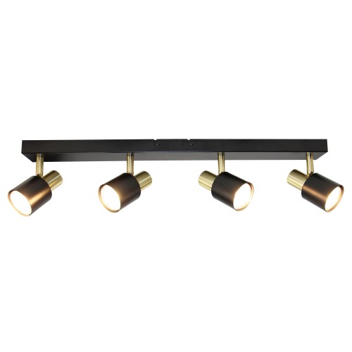 Oprawa typu spot NARVA GU10 4x10W ORO NARVA 4XGU10 B/G ORO33284 LED-POL