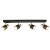 Oprawa typu spot NARVA GU10 4x10W ORO NARVA 4XGU10 B/G ORO33284 LED-POL