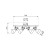 Oprawa typu spot TRINGA E14 4x10W ORO TRINGA 4XE14 B ORO33022 LED-POL