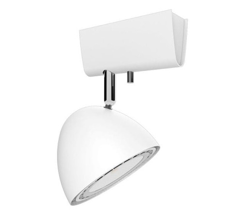 Lampa sufitowa natynkowa VESPA I WHITE 9594 NOWODVORSKI Lighting GU10 ES111 Spot oświetleniowa nowoczesna sufitowa metal biała biały chrom nawierzchniowa Inspiracje Premium