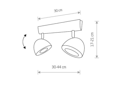 Lampa sufitowa natynkowa VESPA II WHITE 9593 NOWODVORSKI Lighting 2xGU10 ES111 Spot oświetleniowa nowoczesna sufitowa metal biała biały chrom nawierzchniowa Inspiracje Premium