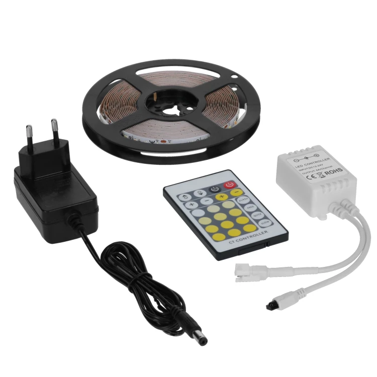 Taśma LED CCT zestaw 500lm/m 5m ORO STRIP 600L SMD NWD CCT SET ORO09086 LED-POL
