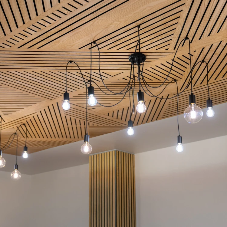 Lampa wisząca 5xE27 czarna ORO ARANA 5xE27 ORO06021 LED-POL