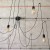 Lampa wisząca 5xE27 czarna ORO ARANA 5xE27 ORO06021 LED-POL