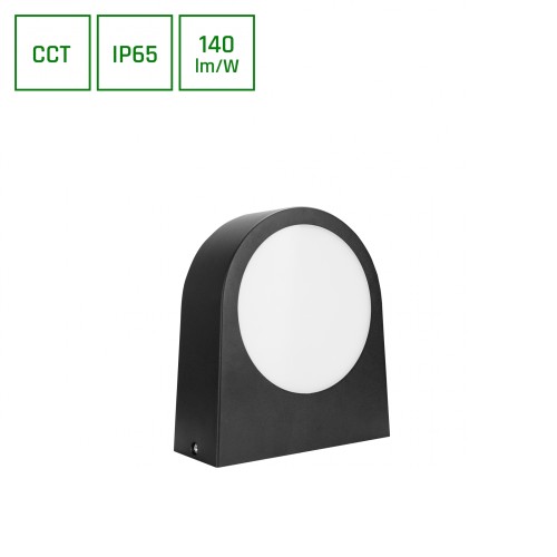 VERSA 15W CCT 230V 100ST IP65 70X180x196mm Czarny Elewacyjna SLI003051CCT_PW SPECTRUM LED