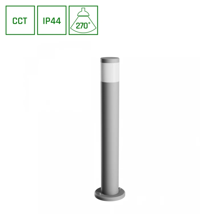 STELLA COLUMN GU10 6W CCT 230V 270ST IP44 IK08 175X772mm Szary Okrągła SLI003054CCT_PW SPECTRUM LED