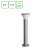 STELLA ROUND GU10 6W CCT 230V 270ST IP44 IK08 210X765mm Szary Okrągła SLI003056CCT_PW SPECTRUM LED