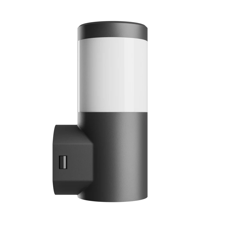 STELLA COLUMN WALL GU10 6W CCT 230V 270ST IP44 IK08 100X130X245mm Czarny Okrągła Elewacyjna SLI003057CCT_PW SPECTRUM LED