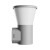STELLA ROUND WALL GU10 6W CCT 230V 270ST IP44 IK08155X160X230mm Szary Okrągła Elewacyjna SLI003060CCT_PW SPECTRUM LED