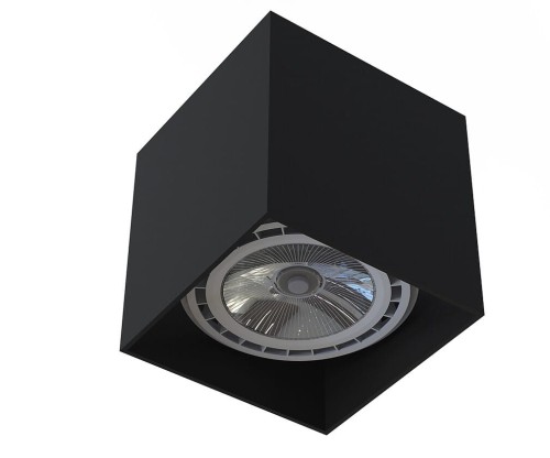 Sufitowa oprawa lampa punktowa COBBLE BLACK 7790 NOWODVORSKI Lighting GU10 ES111 spot natynkowa nowoczesna oświetleniowa czarna czarny pojedyncza Inspiracje Premium