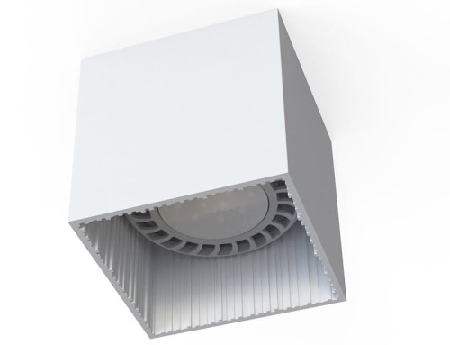 Sufitowa oprawa lampa punktowa GROOVE I WHITE 7793 NOWODVORSKI Lighting GU10 ES111 spot natynkowa nowoczesna oświetleniowa biała biały pojedyncza Inspiracje Premium