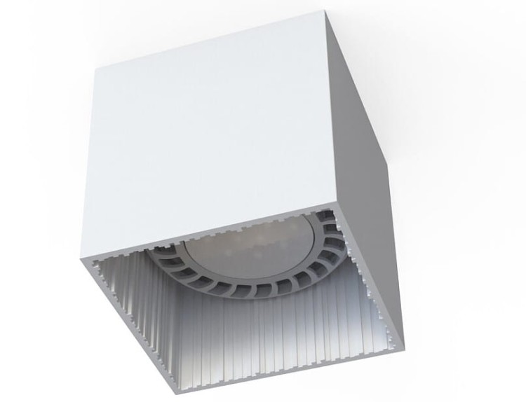 Sufitowa oprawa lampa punktowa GROOVE I WHITE 7793 NOWODVORSKI Lighting GU10 ES111 spot natynkowa nowoczesna oświetleniowa biała biały pojedyncza Inspiracje Premium