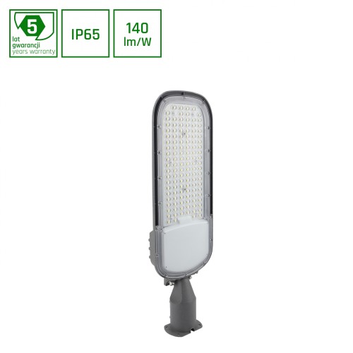 STREETOS 2 Uliczna 100W NW 230V 145/75st IP65 IK09 555x172x114mm Szary 5 Lat Gwarancji SLI027023NW_PW SPECTRUM LED