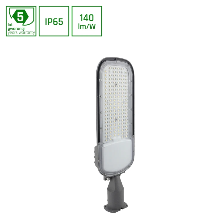 STREETOS 2 Uliczna 100W NW 230V 145/75st IP65 IK09 555x172x114mm Szary 5 Lat Gwarancji SLI027023NW_PW SPECTRUM LED