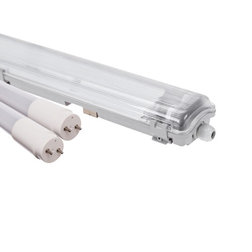 Pakiet LIMEA LED TUBE SLIM Hermetyk G13 2x120 250V IP65 12szt. +LED TUBE WOJ+22305_17W 25 szt. SLI028015_SLIM_PAKIET SPECTRUM LED
