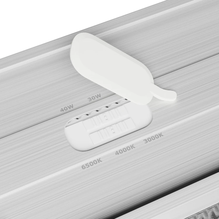 LIMEA PRISMATICA 1200mm 40W/30W/20W 3CCT 230V 100st IP44 IK10 1200x115x60mm 5 Lat Gwarancji SLI028036CCT_PW SPECTRUM LED