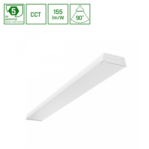 LIMEA COMFORT 1500mm 36W 3CCT 230V 90st IP20 IK07 1500x170x60mm Biały UGR<19 5 Lat Gwarancji SLI028041CCT_PW SPECTRUM LED