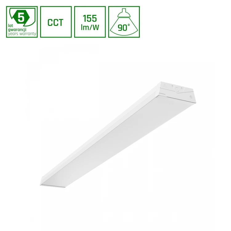 LIMEA COMFORT 1500mm 36W 3CCT 230V 90st IP20 IK07 1500x170x60mm Biały UGR<19 5 Lat Gwarancji SLI028041CCT_PW SPECTRUM LED