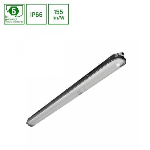 LIMEA GIGANT PRO Hermetyk 1200mm 40W/33W/26W/20W NW 230V 120ST IP66 IK10 1200x80x68mm 5 Lat Gwarancji Czarny SLI028251NW_PW_BLACK SPECTRUM LED
