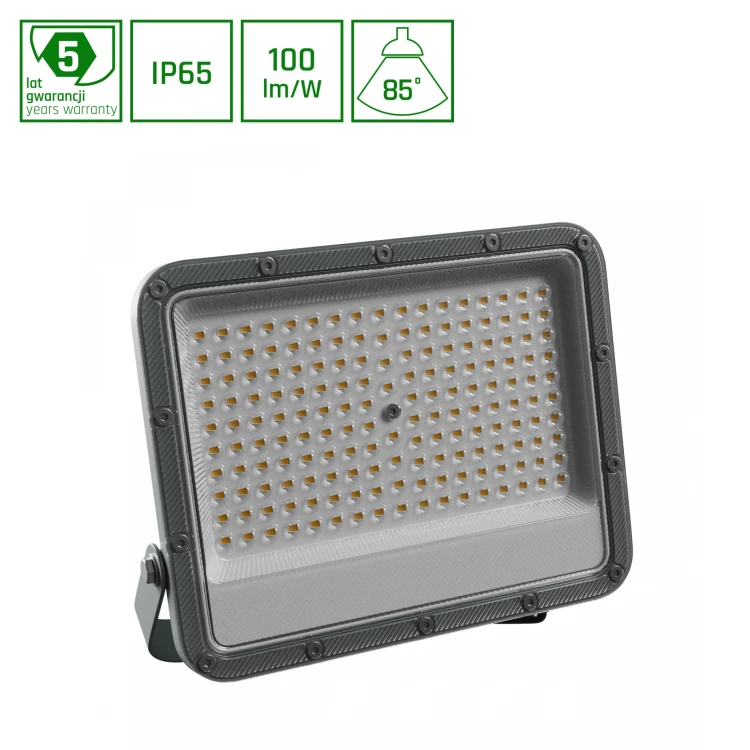 NOCTIS MAX 2 Naświetlacz 100W NW 230V 85ST IP65 264X218X35 mm Szary 5 Lat Gwarancji SLI029078NW_PW SPECTRUM LED