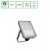 NOCTIS MAX CCT Naświetlacz 10W CCT 230V IP65 148x112x28mm Szary 5 Lat Gwarancji SLI029081CCT_PW SPECTRUM LED