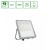 NOCTIS MAX CCT Naświetlacz 50W CCT 230V IP65 207x174x28mm Szary 5 Lat Gwarancji SLI029084CCT_PW SPECTRUM LED