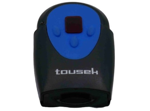 Pilot do bramy Tousek RS 433-TXR-12 12-kanałowy 13160170 czarno-niebieski