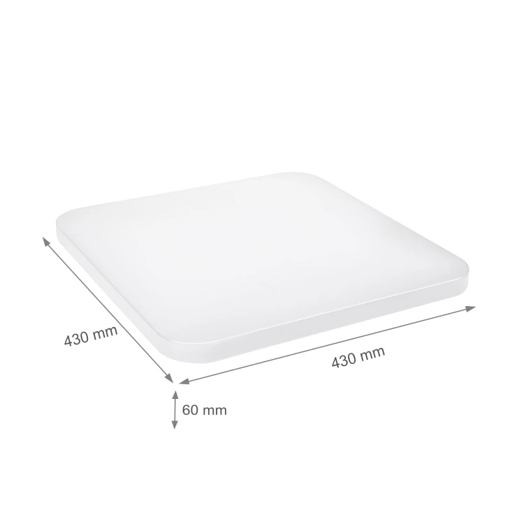NYMPHEA 2 36W NW 230V 120st IP20 430x60mm Biały Kwadratowa SLI031023NW SPECTRUM LED