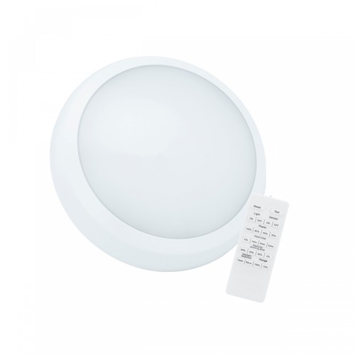 NYMPHEA CITY PRO 2 24/30W CCT 230V 120st IP65 IK08 FI320x80mm Biały Okrągła 5 Lat Gwarancji AW SENSOR SLI031040CCT_PW_SE_AW SPECTRUM LED