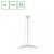 NYMPHEA FLAT DUO 36W CCT 230V 120ST IP54 FI400X26mm Biały Okrągła SLI031047CCT_PW SPECTRUM LED
