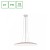 NYMPHEA FLAT DUO 48W CCT 230V 120ST IP54 FI500X26mm Biały Okrągła SLI031048CCT_PW SPECTRUM LED