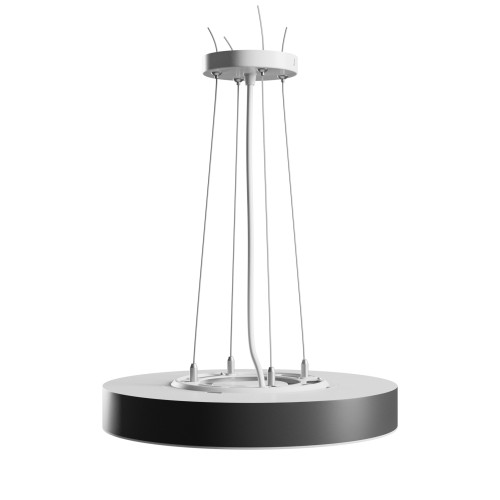 NYMPHEA OPTIMA BLACK 24W CCT 230V 120ST IP20 FI300X50mm Biały Czarny Okrągła SLI031049CCT_PW SPECTRUM LED