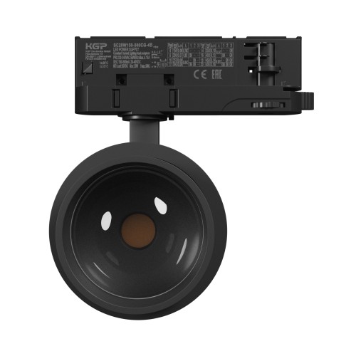PAVA POINT na Szynoprzewód 3F 6-20W 230V NW 8-45ST IP20 RA90 82X160X222mm Czarny 5 Lat Gwarancji SLI033040NW_PW SPECTRUM LED
