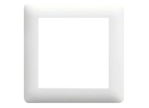 Ramka Pojedyncza 1-krotna Biała Lumina Soul WL5010 HAGER POLO IP20 biały