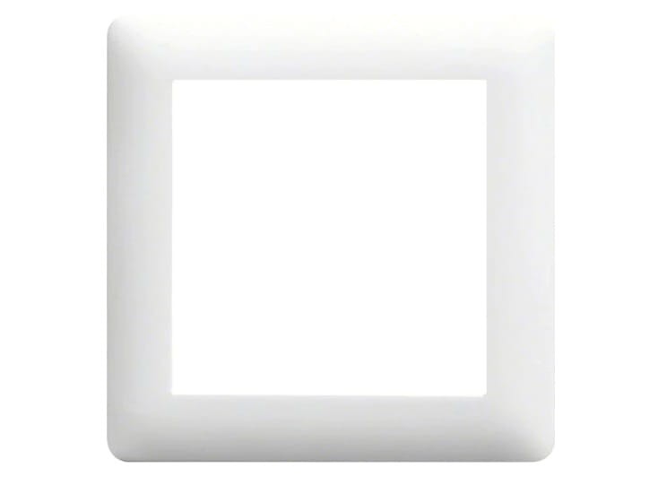 Ramka Pojedyncza 1-krotna Biała Lumina Soul WL5010 HAGER POLO IP20 biały
